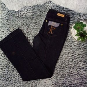 New TRIBAL DeNIME Franci Flare Jeans 27/4